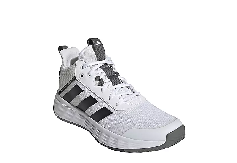 Adidas Mens Own The Game 2.0 Basketball Shoe - White