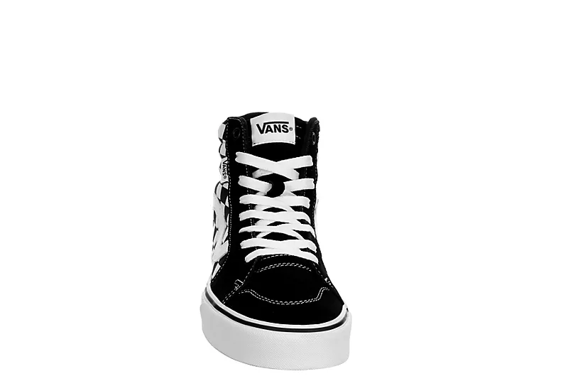 Vans Mens Filmore High Top Sneaker - Black - Image 3
