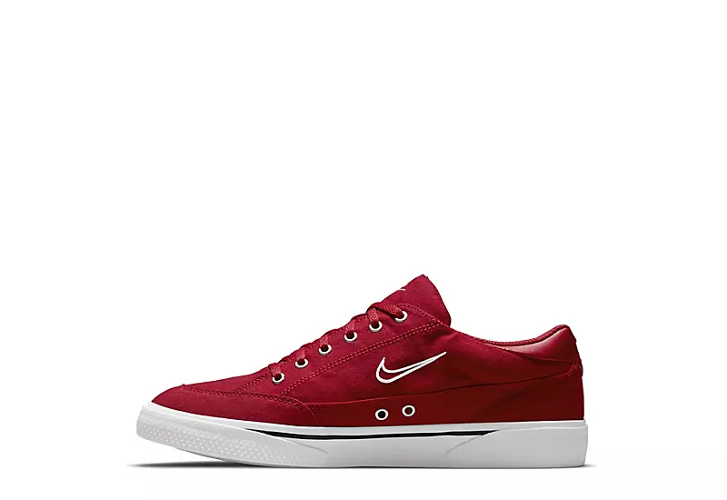 Nike Mens Retro Gts Sneaker - Red - Image 3