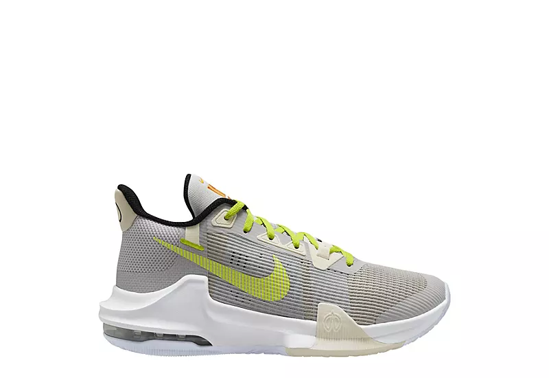 Nike Mens Air Max Impact 3 Basketball Shoe - White - Image 2