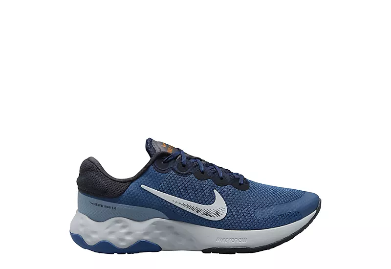Nike Mens Renew Ride 3 Running Shoe - Blue