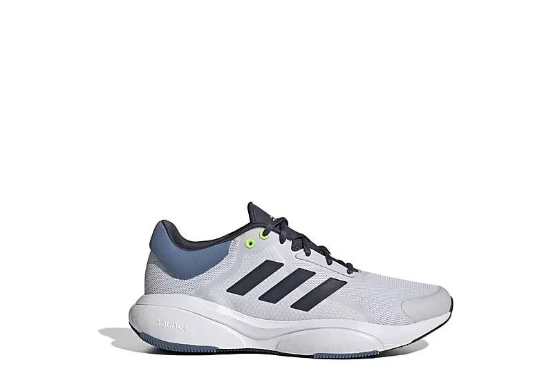 Adidas Mens Response Solar Running Shoe - Grey - Image 2