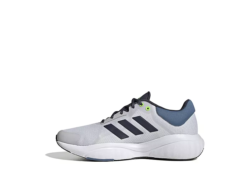 Adidas Mens Response Solar Running Shoe - Grey - Image 3