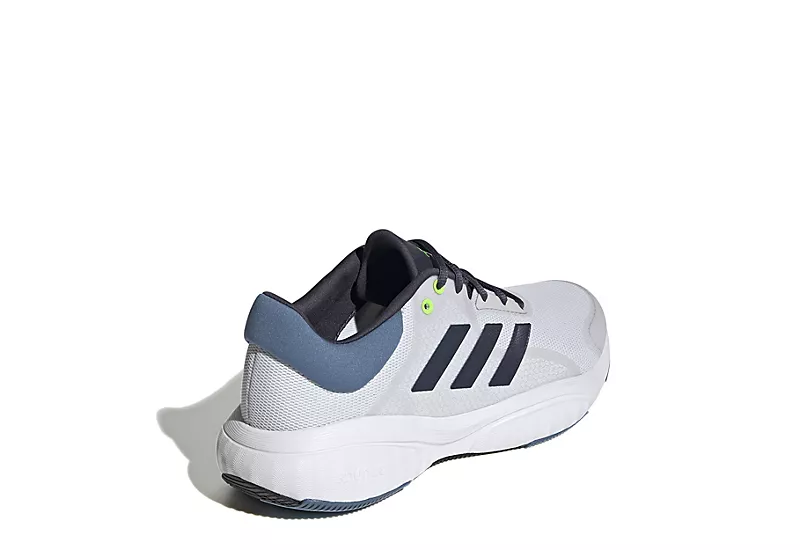 Adidas Mens Response Solar Running Shoe - Grey - Image 4