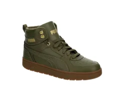 Puma Mens Rebound Rugged Sneaker Boot - Olive