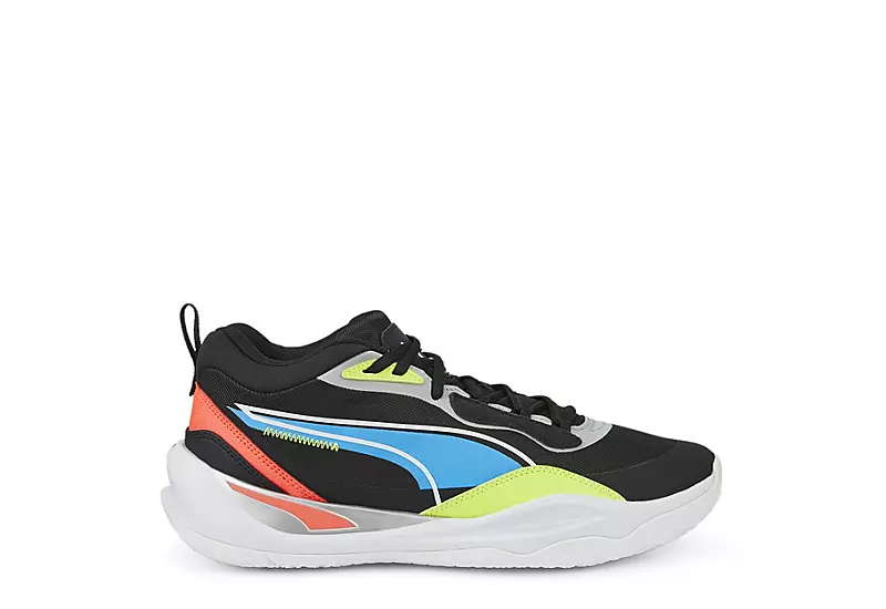 Puma Mens Playmaker Pro Basketball Shoe - Black - Image 2