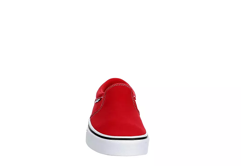 Vans Mens Asher Sneaker - Red - Image 3