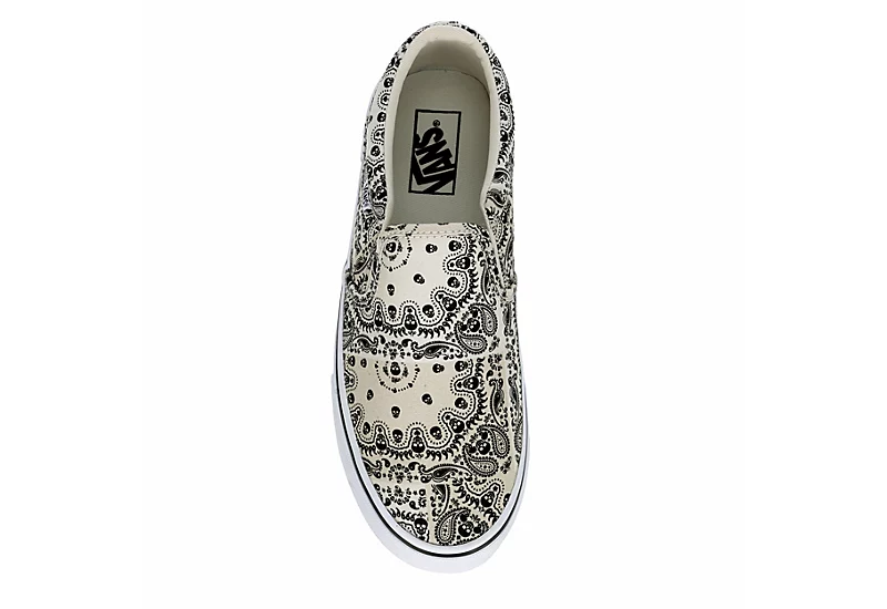 Vans Mens Asher Sneaker - Off White - Image 6