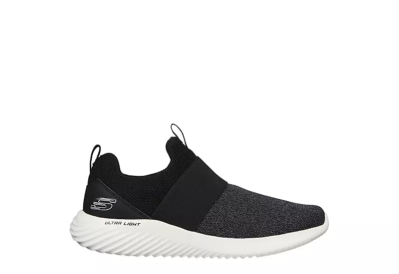 Skechers Mens Bounder Intread - Black - Image 2