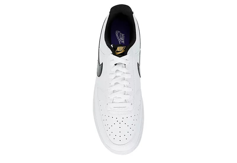 Nike Mens Court Vision Sneaker - White - Image 6