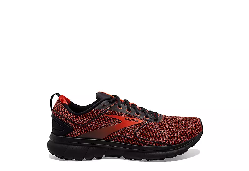 Brooks Mens Transmit 3 Running Shoe - Red - Image 2