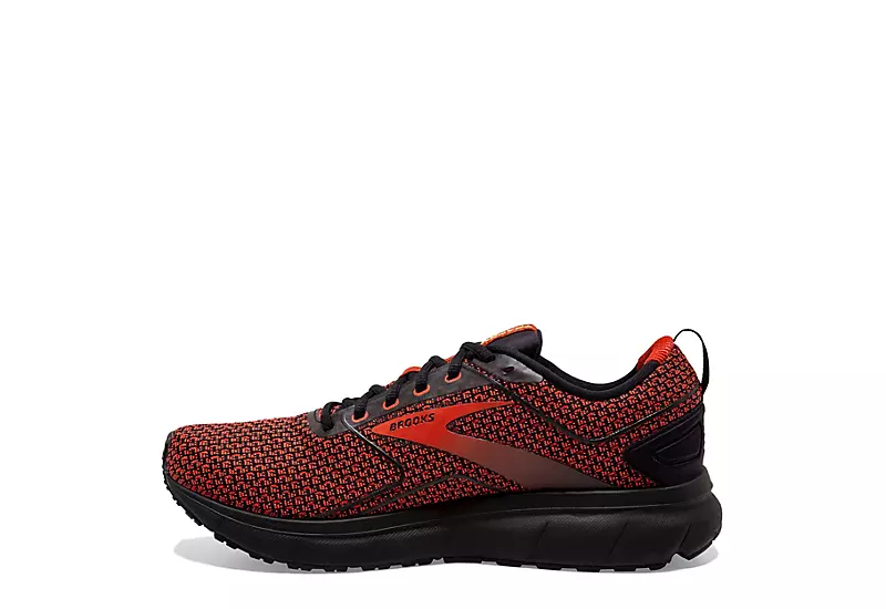 Brooks Mens Transmit 3 Running Shoe - Red - Image 3