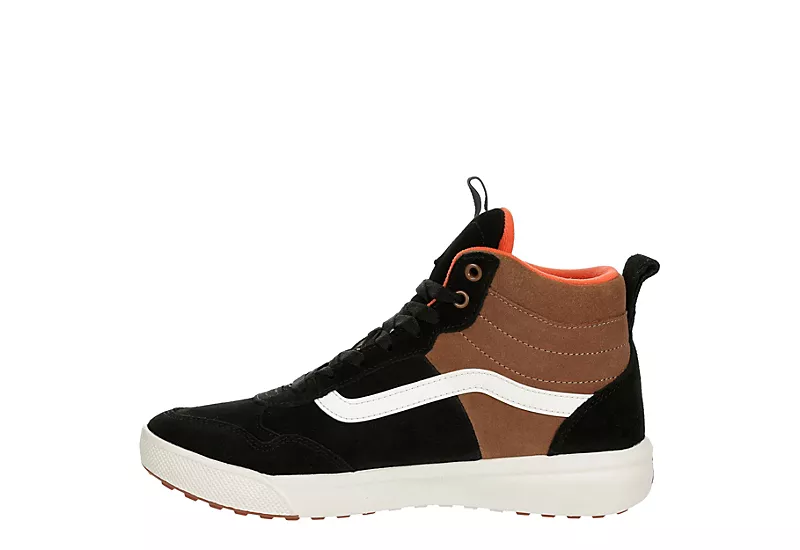 Vans Mens Range Exp Hi Vansguard Sneaker - Black - Image 4