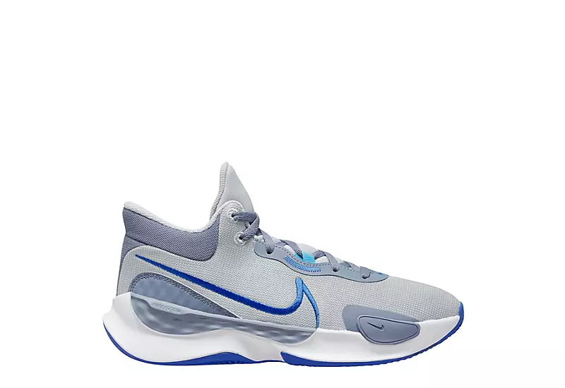 Nike Mens Renew Elevate 3 Basketball Shoe - Grey - Image 2