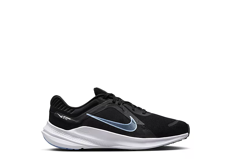 Nike Mens Quest 5 Running Shoe - Black - Image 2