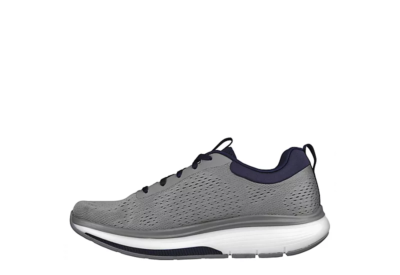 Skechers Mens Go Walk Workout Walker - Grey - Image 3