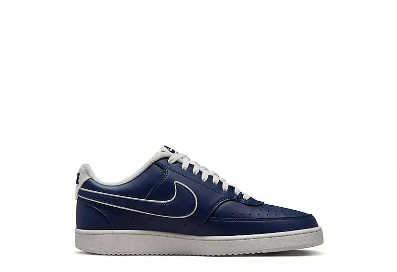 Nike Mens Court Vision Low Sneaker - Navy - Image 2