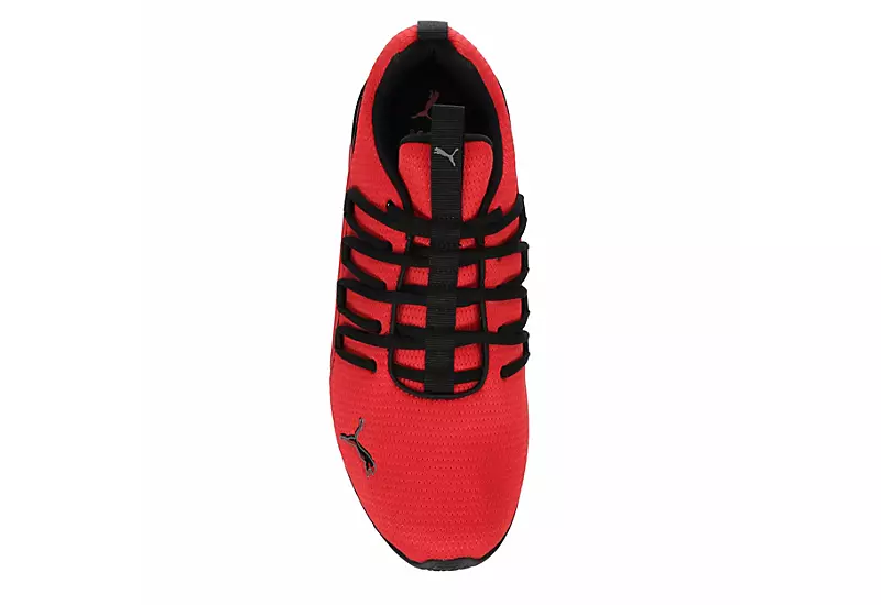 Puma Mens Axelion Sneaker - Red - Image 6