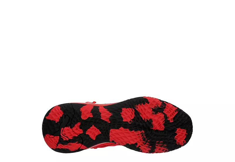 Puma Mens Playmaker Pro Mid Basketball Shoe - Red - Image 7