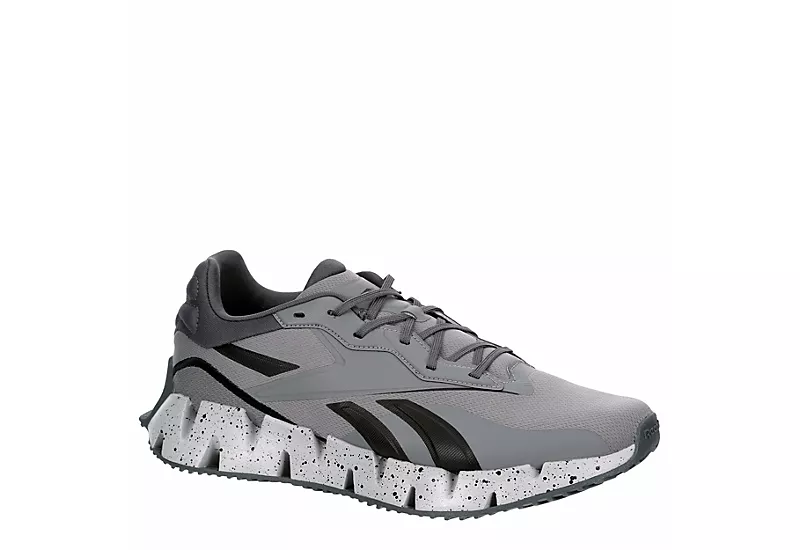 Reebok Mens Zig Dynamica 4 Sneaker - Grey