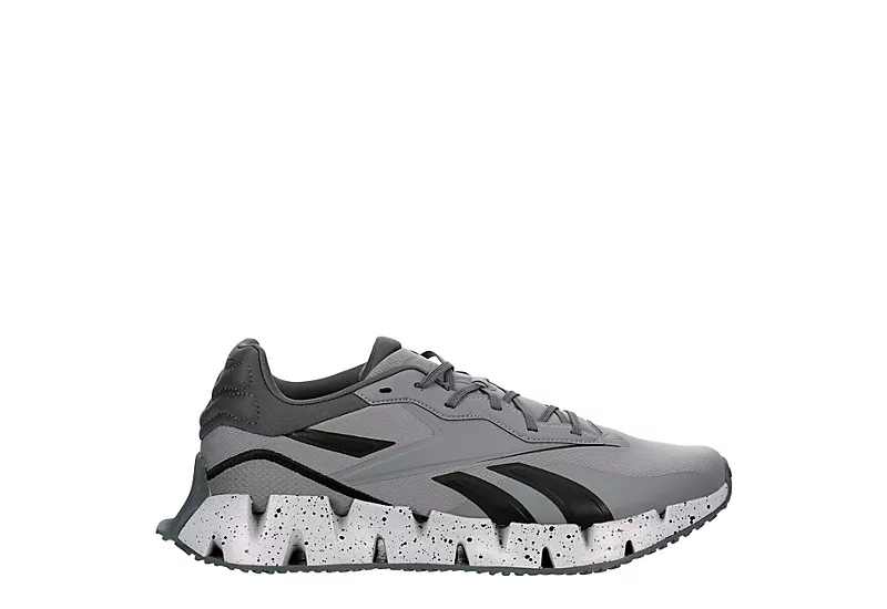 Reebok Mens Zig Dynamica 4 Sneaker - Grey - Image 2