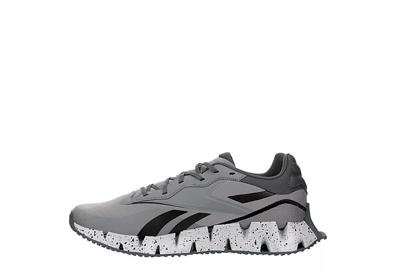 Reebok Mens Zig Dynamica 4 Sneaker - Grey - Image 4