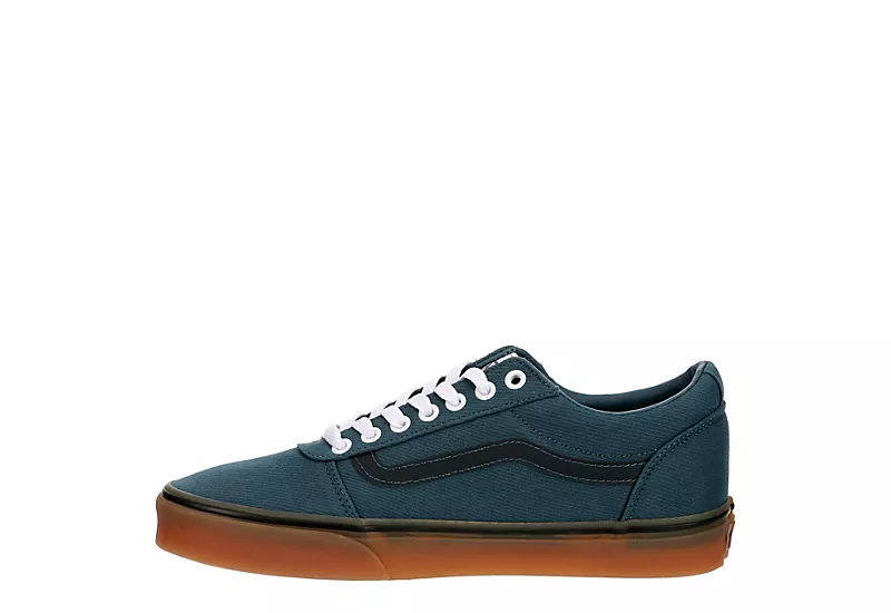 Vans Mens Ward Sneaker - Teal - Image 4