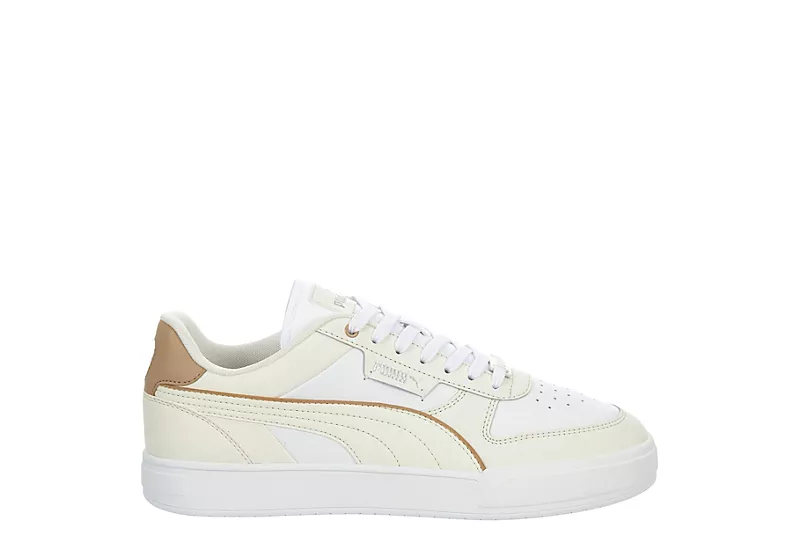 Puma Mens Caven Dime Sneaker - Off White - Image 2