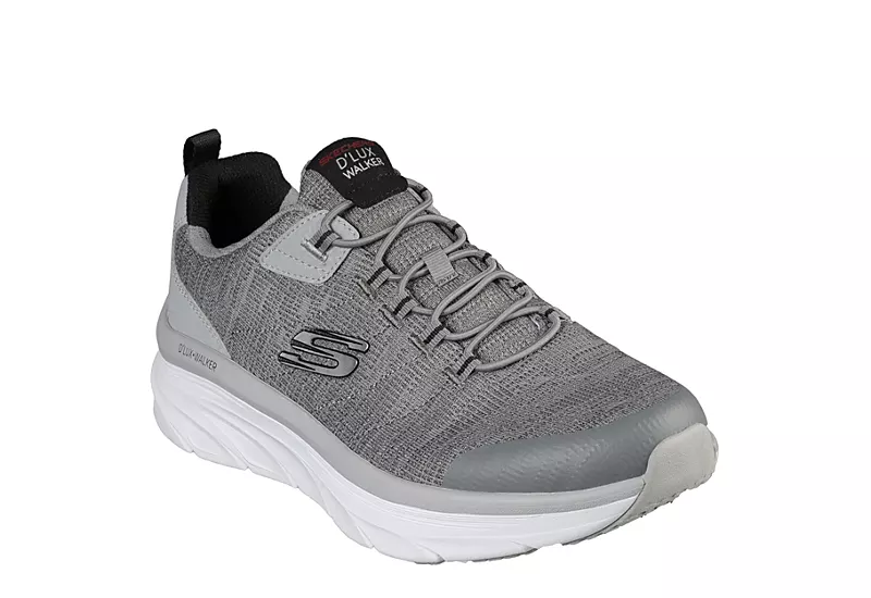 Skechers Mens Dlux Walker Pensive - Grey