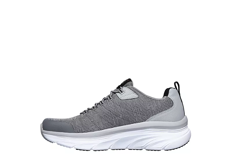Skechers Mens Dlux Walker Pensive - Grey - Image 3