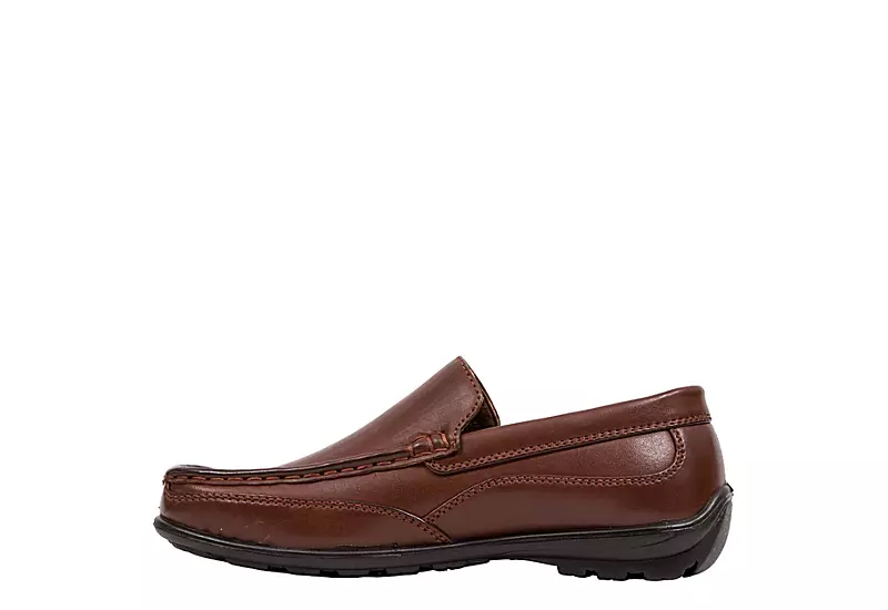 Deer Stags Boys Booster Loafer - Brown - Image 4