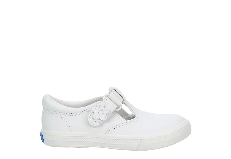 Keds Girls Infant Daphne Slip On Sneaker - White - Image 2