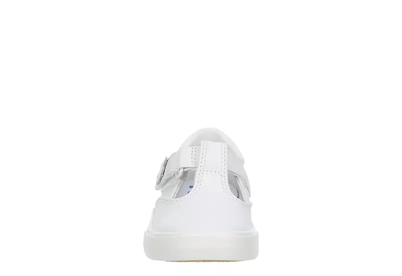 Keds Girls Infant Daphne Slip On Sneaker - White - Image 3