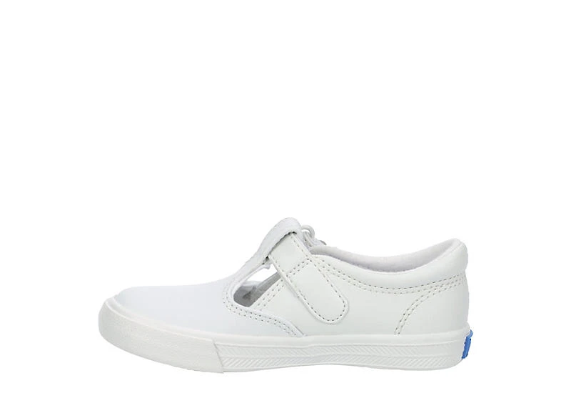 Keds Girls Infant Daphne Slip On Sneaker - White - Image 4