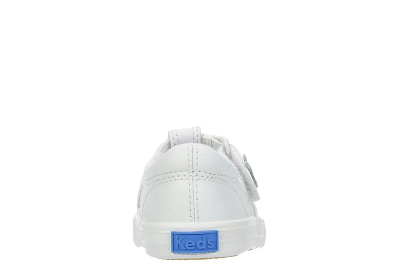 Keds Girls Infant Daphne Slip On Sneaker - White - Image 5