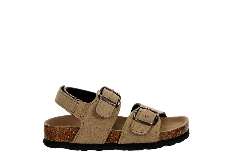 Bjorndal Boys Infant Rawley Footbed Sandal - Tan - Image 2