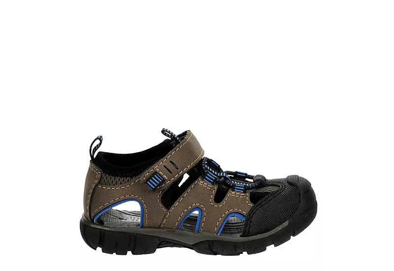 West Harris Boys Infant Sailor Outdoor Sandal - Grey - Image 2