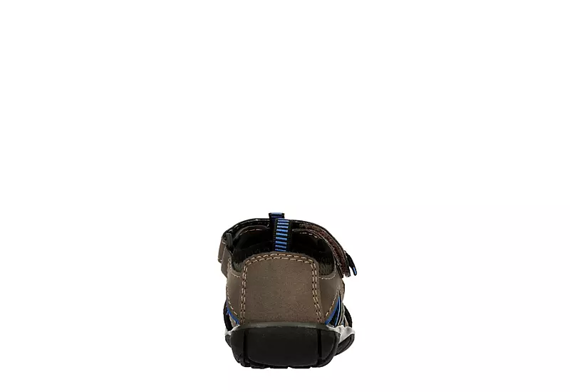 West Harris Boys Infant Sailor Outdoor Sandal - Grey - Image 5