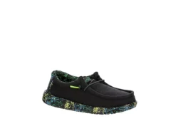 Heydude Boys Wally Youth Slip On Sneaker - Black