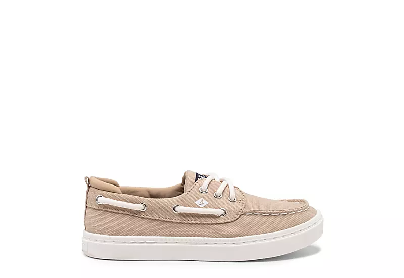 Sperry Boys Sea Ketch Washable Boat Shoe - Khaki - Image 2