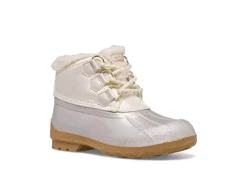 Sperry Girls Port Alpine Rain Boot - White