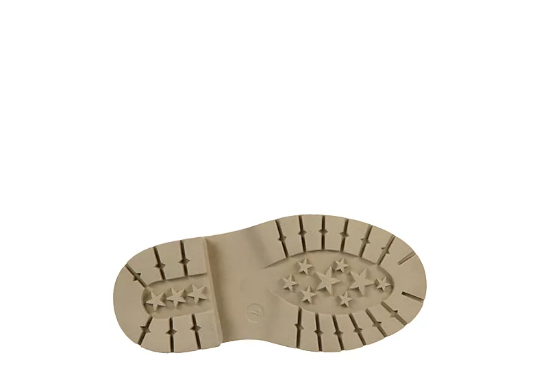 Cupcake Couture Girls Infant Lil Lexi Lace-up Boot - Beige - Image 7