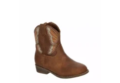 Madden Girl Girls Tpillar Western Boot - Tan
