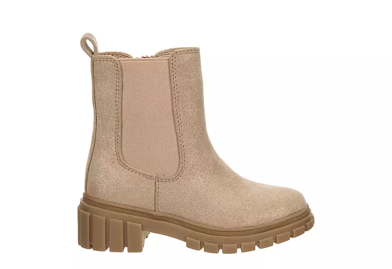 Cupcake Couture Girls Lil Cora Chelsea Boot - Blush - Image 2