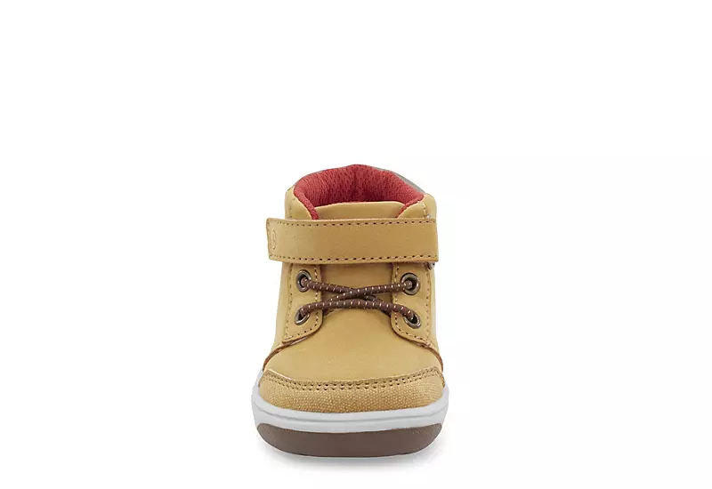 Stride Rite Boys Infant Crib Indiana Boot - Tan - Image 3