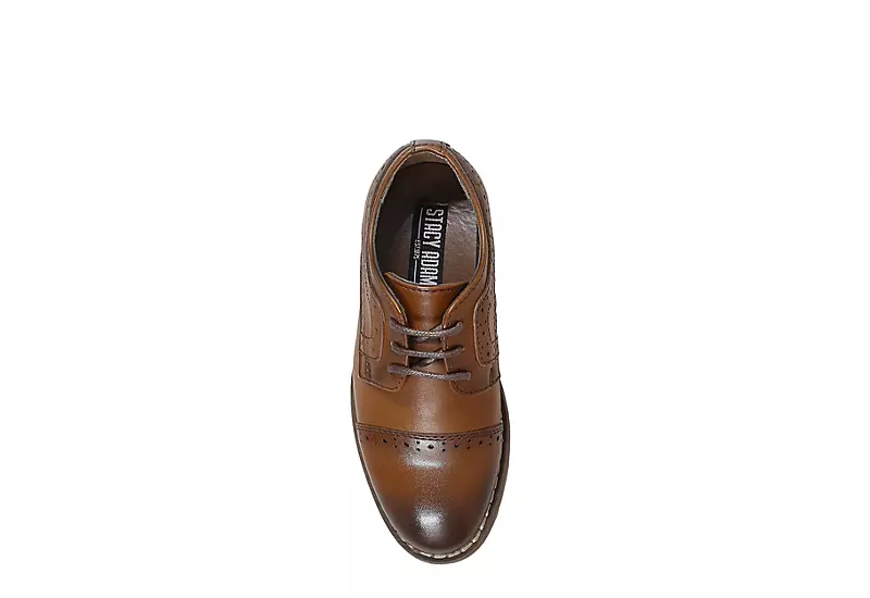 Stacy Adams Boys Infant Dickinson Oxford - Cognac - Image 6