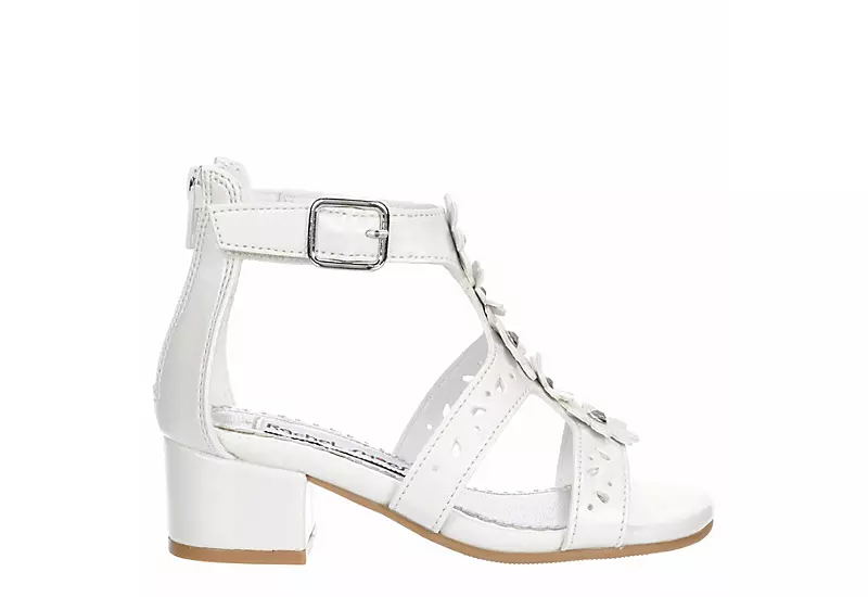 Rachel Shoes Girls Infant Lil Carlee Dress Heel - White - Image 2