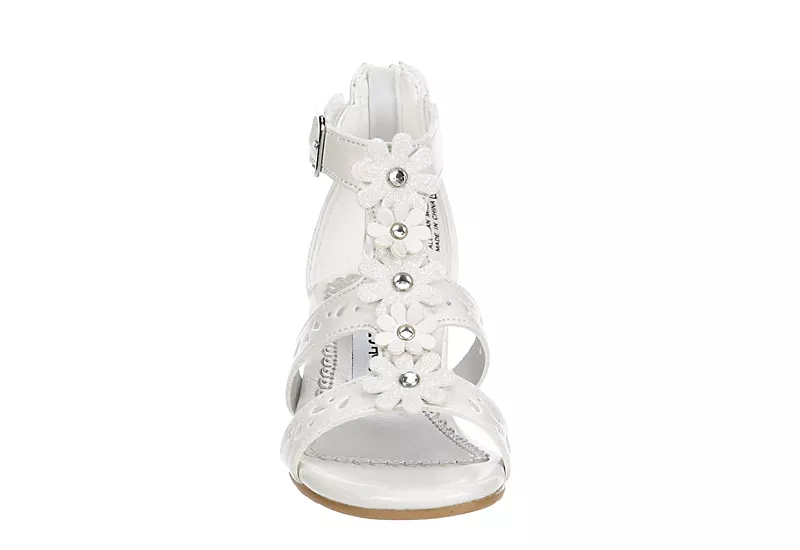Rachel Shoes Girls Infant Lil Carlee Dress Heel - White - Image 3
