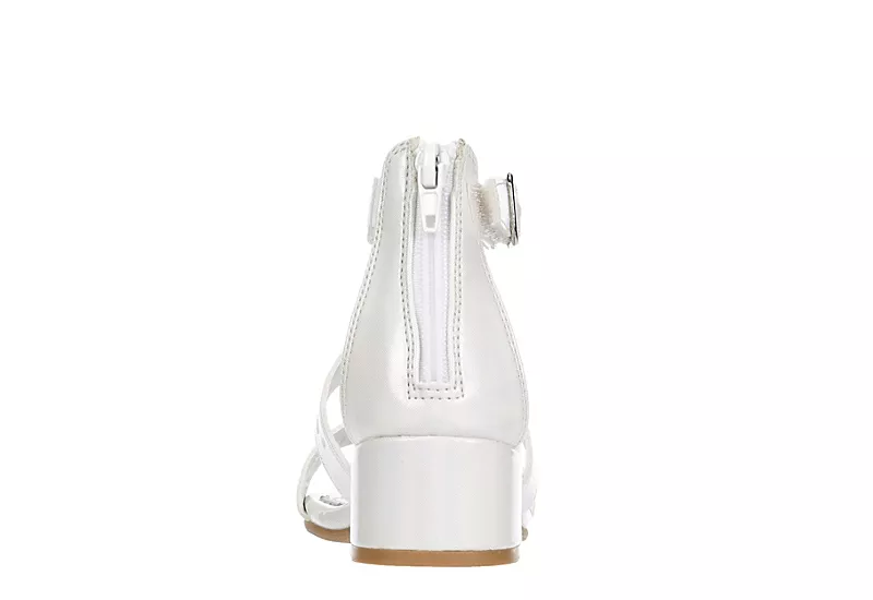 Rachel Shoes Girls Infant Lil Carlee Dress Heel - White - Image 5