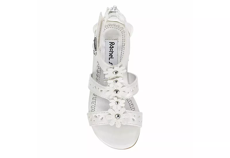 Rachel Shoes Girls Infant Lil Carlee Dress Heel - White - Image 6